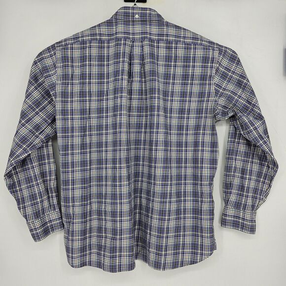 Faconnable Shirt Mens XXL Button Down Long Sleeve Plaid Casual Preppy‎ - Picture 4 of 10